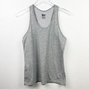 NIKE Grey Dri Fit Tank, M